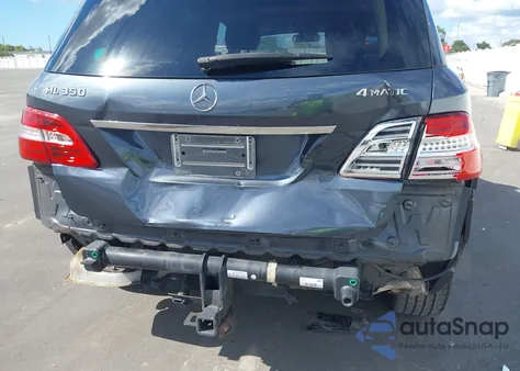 2013 Mercedes-Benz Ml 350 4Matic from USA, damaged, VIN 4JGDA5HB3DA143229